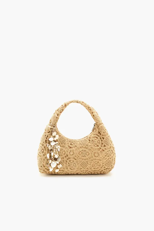 Crochet Lace Handheld Bag sold by America & Beyond