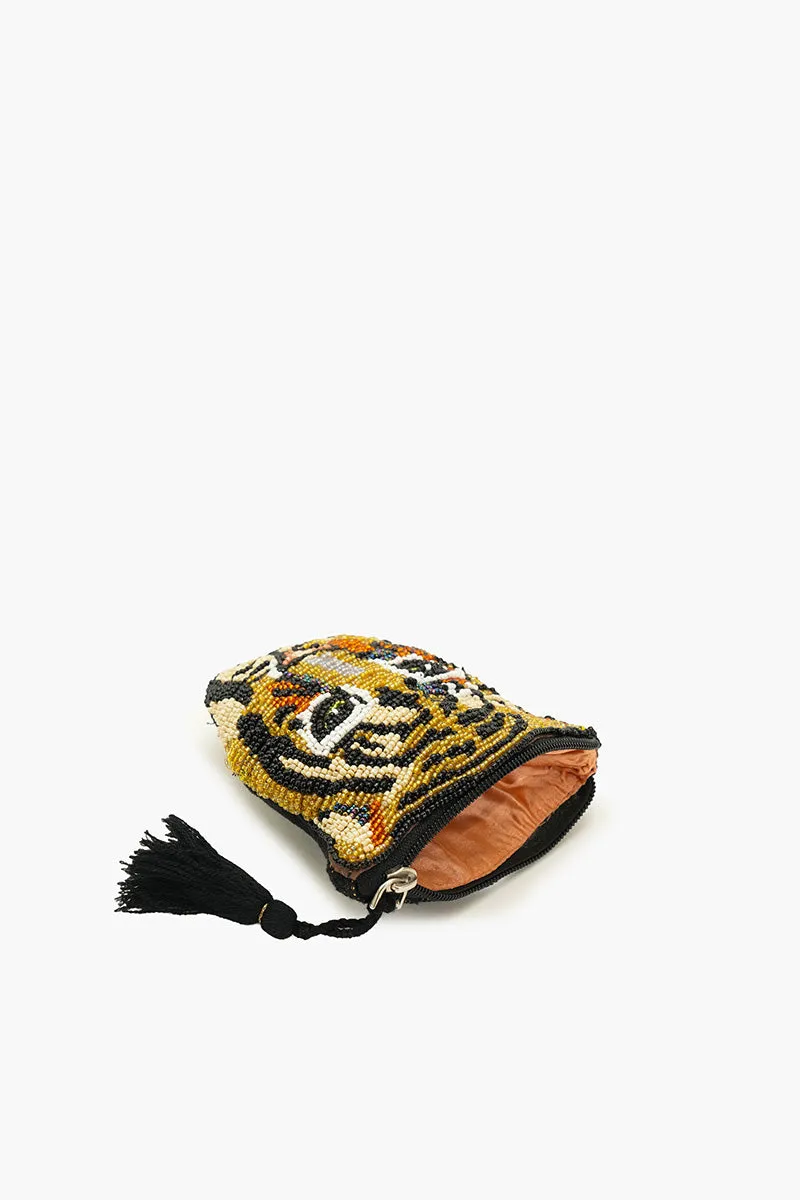 Tiger Beaded Coin Bag sold by America & Beyond product image thumbnail 5