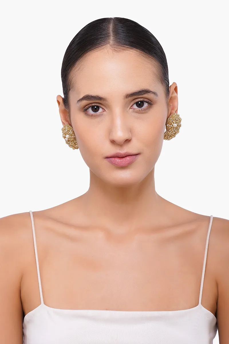 Nautilus Beaded Earrings sold by America & Beyond product image thumbnail 4