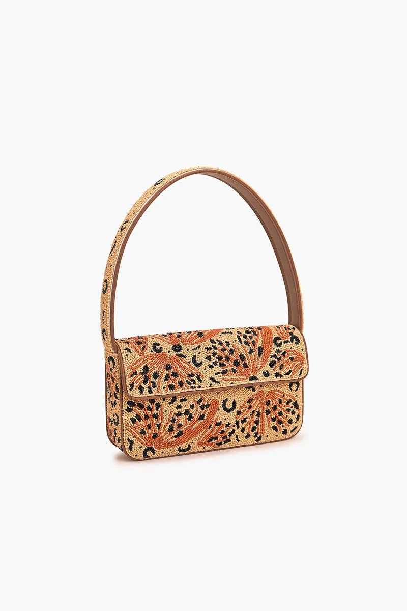 Leopard Lacewing Butterflies Beaded Shoulder Bag sold by America & Beyond product image thumbnail 4