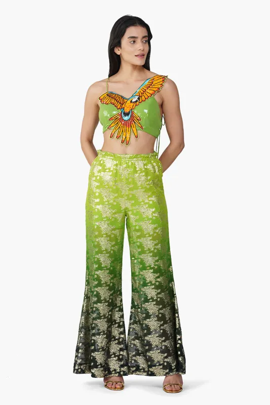 Flying Macaw Embellished Top sold by America & Beyond