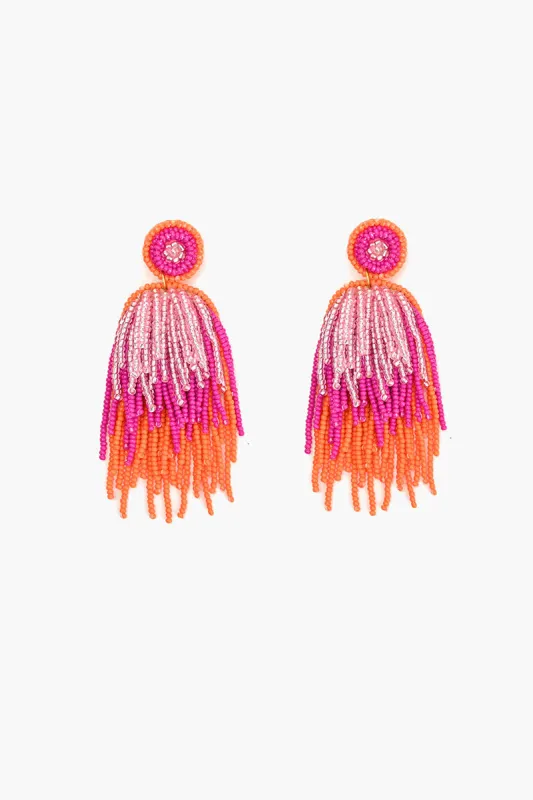 Charming Layered Beaded Earrings sold by America & Beyond
