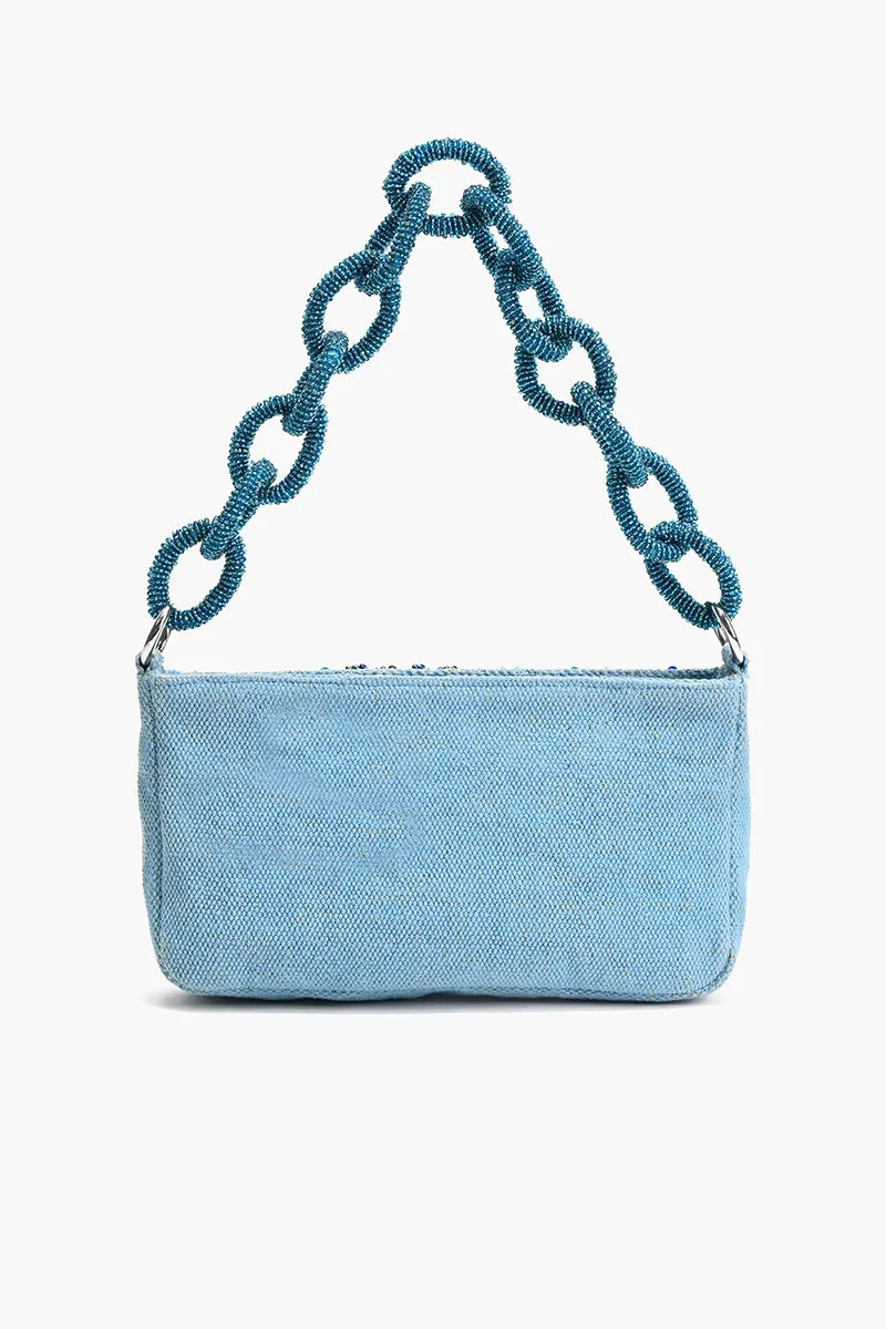 Blue Lagoon Glam Shoulder Bag sold by America & Beyond product image thumbnail 4