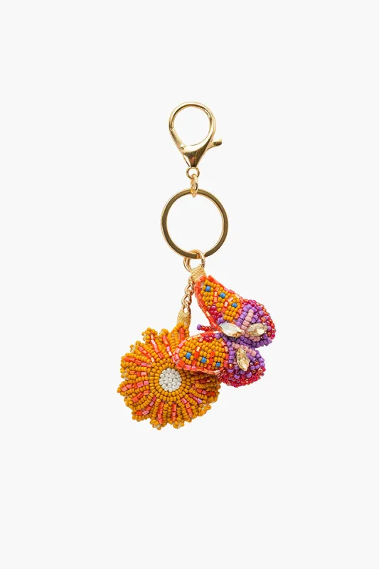 Butterfly Wings Of Sunshine Hand-Beaded Charm made by America & Beyond