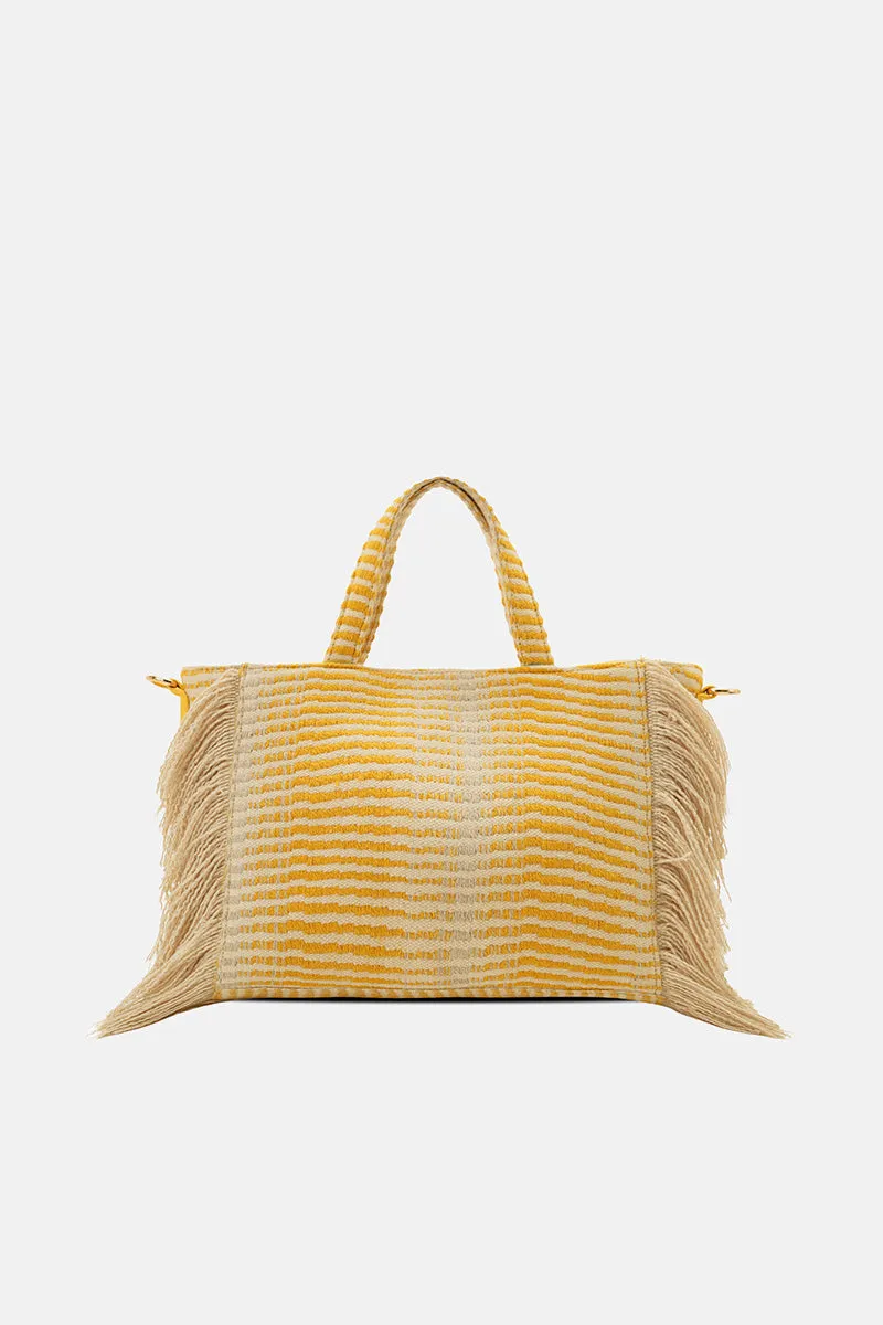 Rio Rhythm Vibrant Beaded Artisan Top Handle Bag sold by America & Beyond product image thumbnail 5