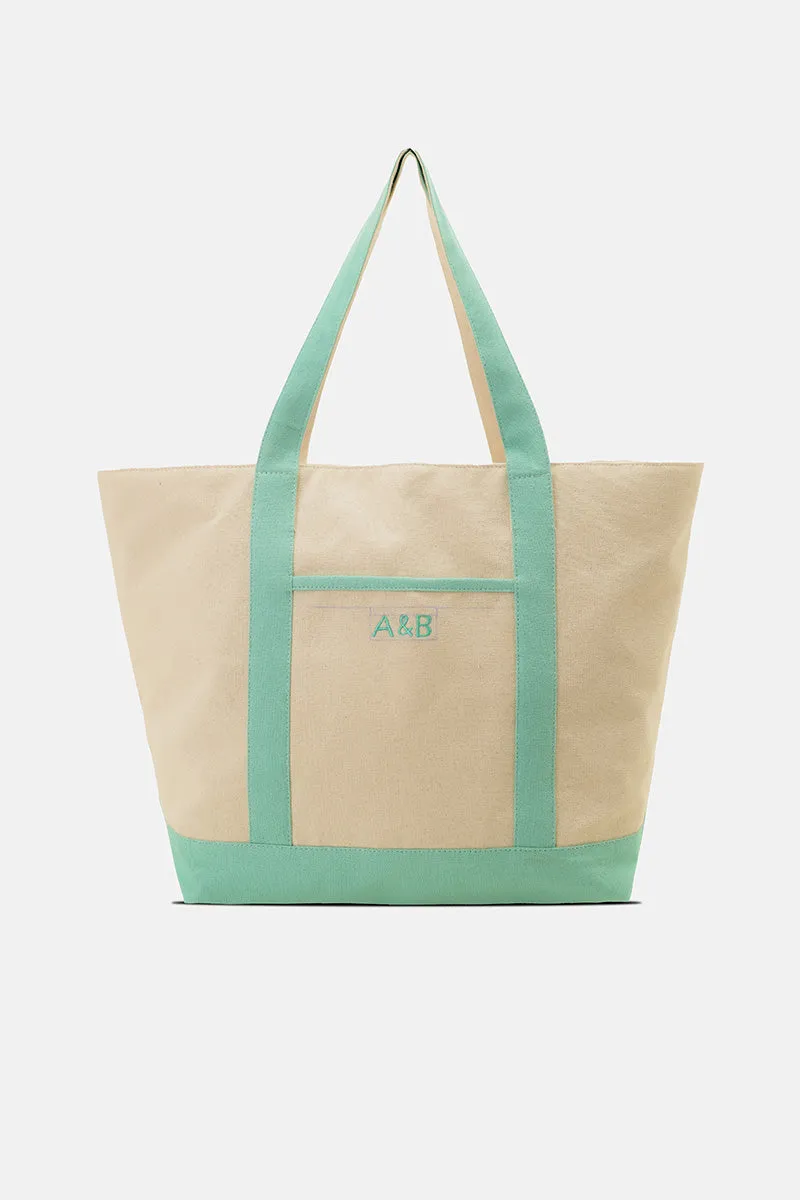 Mystic Protection Evil Eye Boat Tote sold by America & Beyond product image thumbnail 5