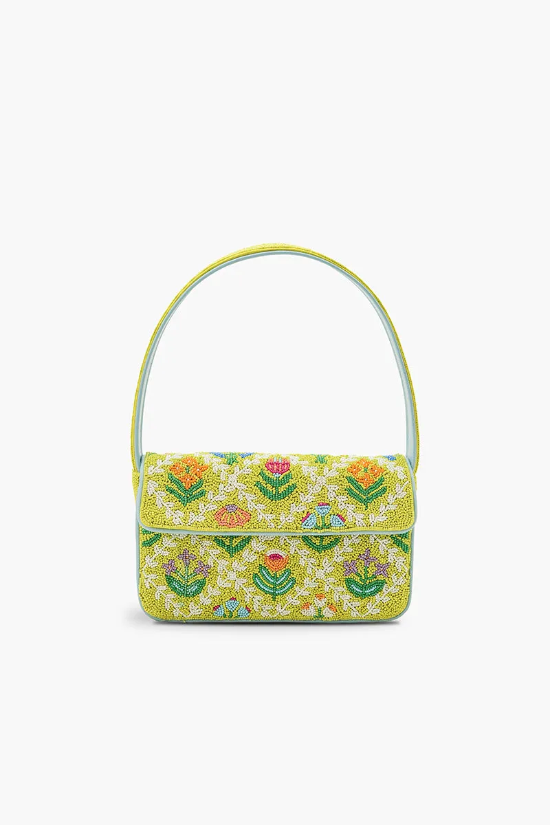 Mod Garden Geo Floral Beaded Shoulder Bag sold by America & Beyond product image thumbnail 2