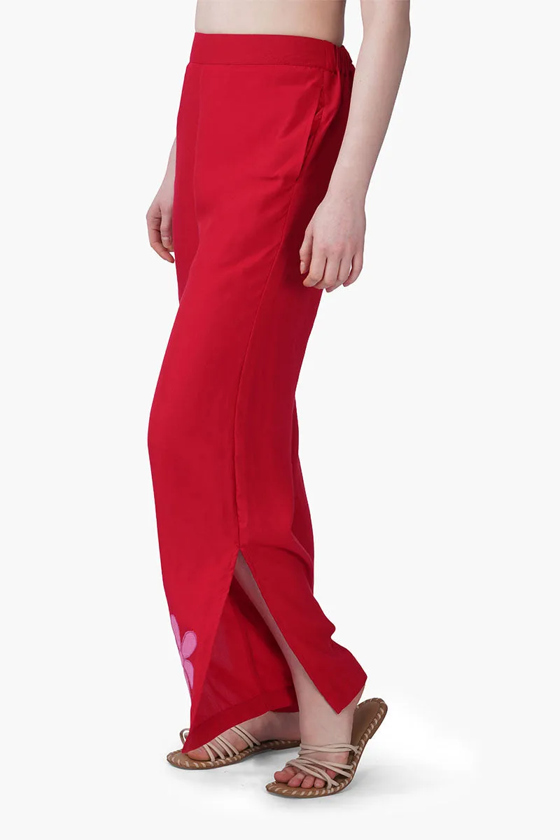 Rose Petal Scarlet Pants sold by America & Beyond product image thumbnail 4