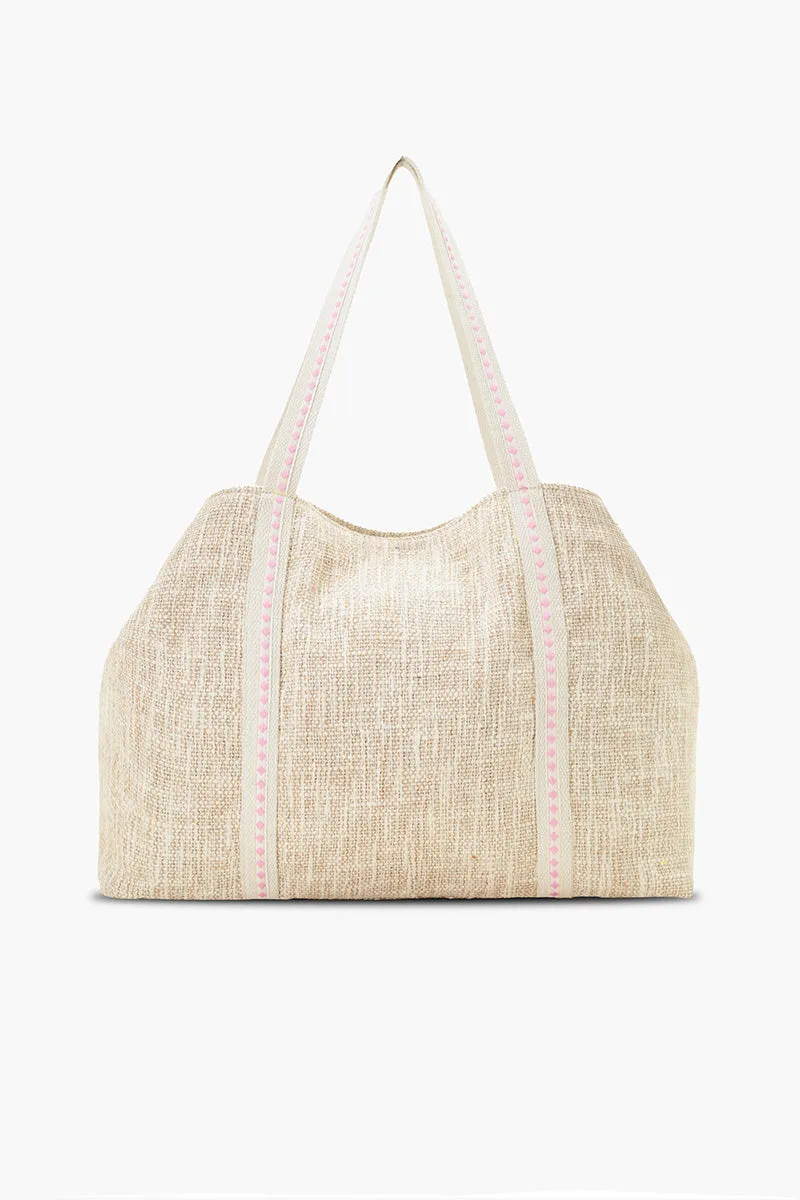 Capri Zest Lemon Strawberry Hibiscus Oversized Tote sold by America & Beyond product image thumbnail 5