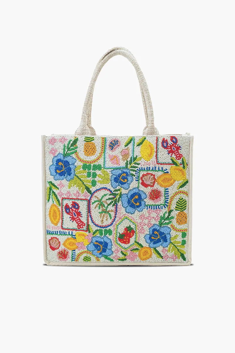 Capri Zest Lemon Strawberry Hibiscus Book Tote sold by America & Beyond product image thumbnail 2