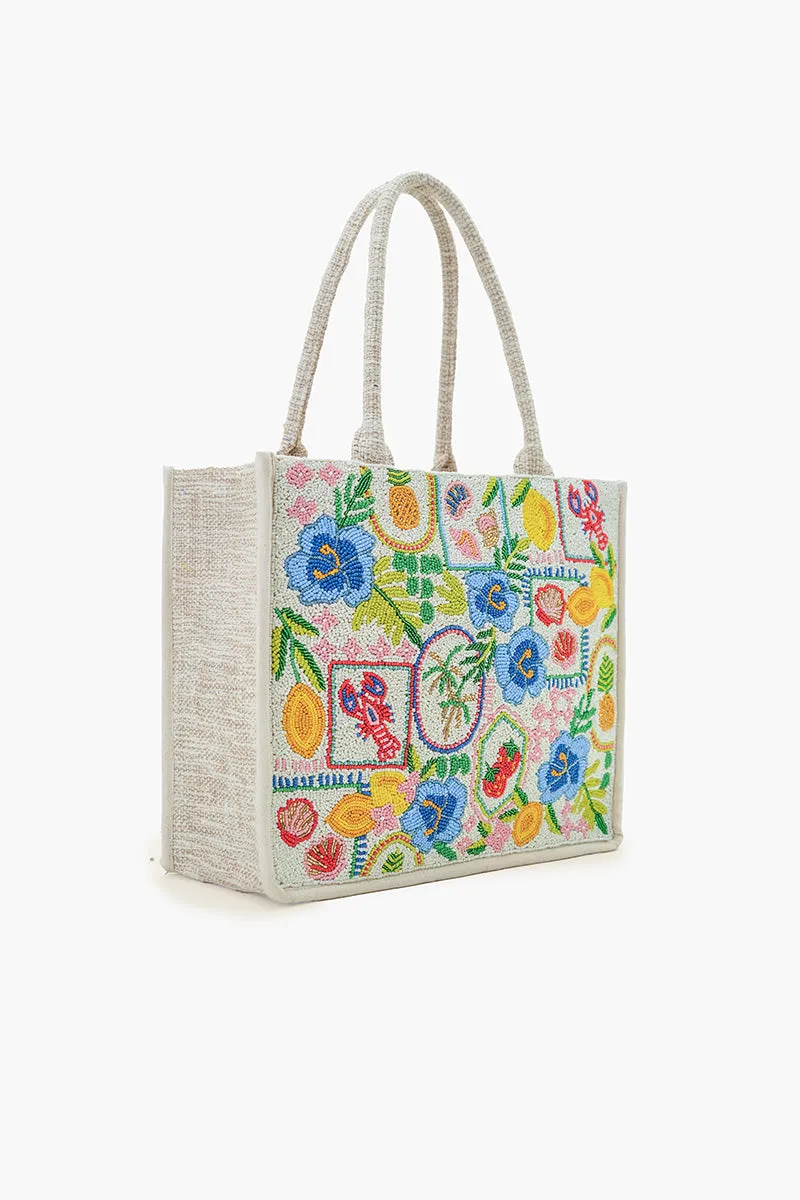 Capri Zest Lemon Strawberry Hibiscus Book Tote sold by America & Beyond product image thumbnail 4
