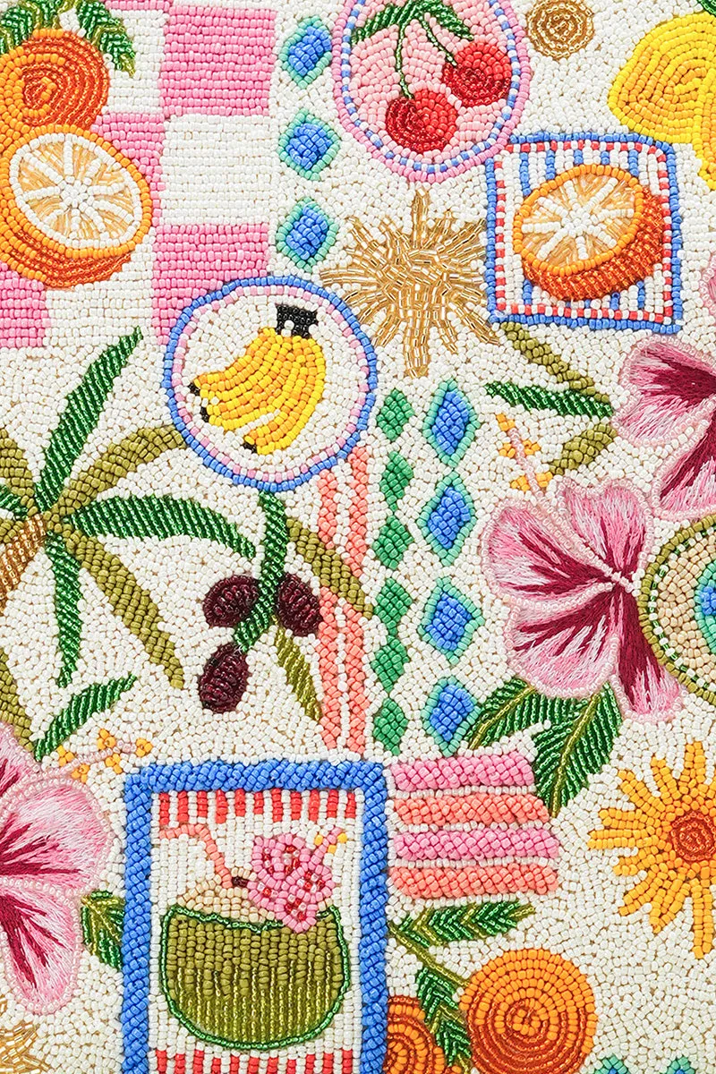 Zesty Orchard Orange Lemon Floral Tote sold by America & Beyond product image thumbnail 3