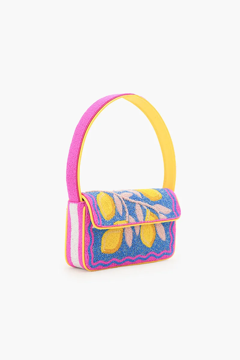 Limoncello Dream Hand-Beaded Shoulder Bag sold by America & Beyond product image thumbnail 4