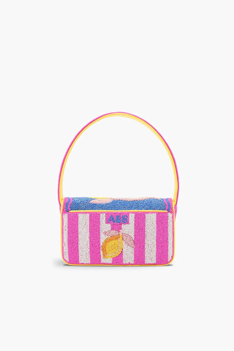 Limoncello Dream Hand-Beaded Shoulder Bag sold by America & Beyond product image thumbnail 5