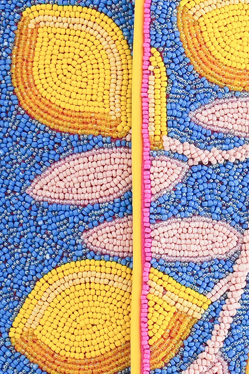 Limoncello Dream Hand-Beaded Shoulder Bag sold by America & Beyond product image thumbnail 3