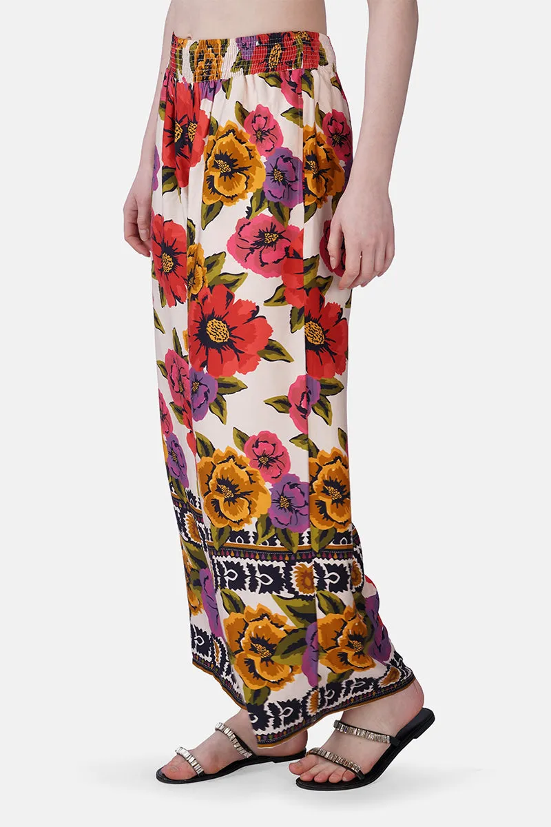 Multi Bloom Summer Pants sold by America & Beyond product image thumbnail 3