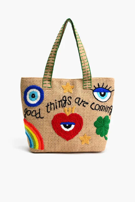 Good Things are Coming Positivity Tote sold by America & Beyond