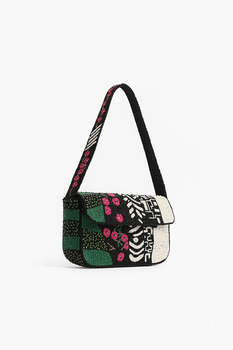 Enchanted Beaded Shoulder Bag sold by America & Beyond product image thumbnail 4