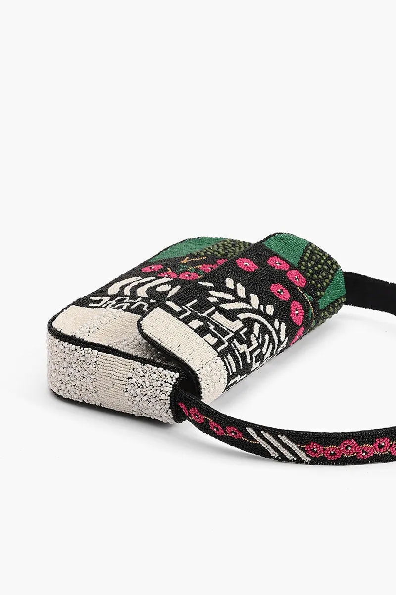 Enchanted Beaded Shoulder Bag sold by America & Beyond product image thumbnail 5