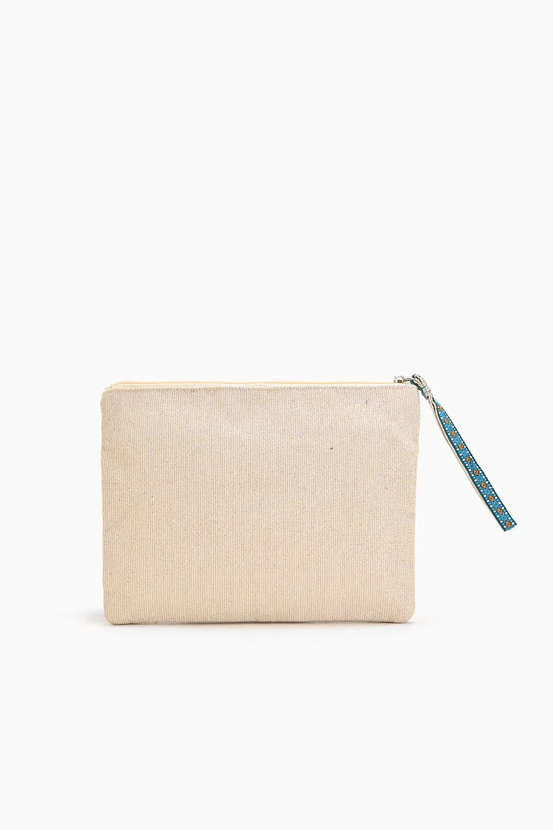 Blessed Embellished Wristlet Clutch sold by America & Beyond product image thumbnail 4