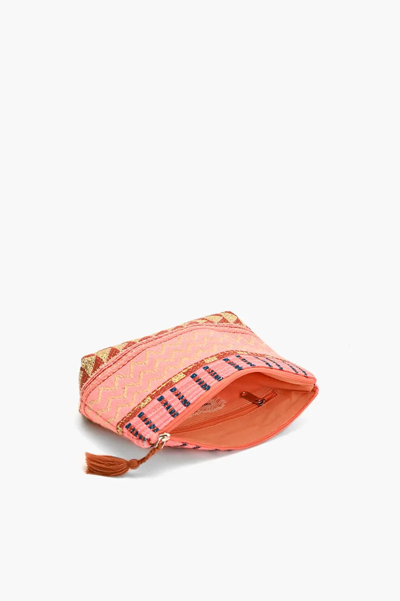 Mexican Striped Spring Make-Up Bags sold by America & Beyond product image thumbnail 3