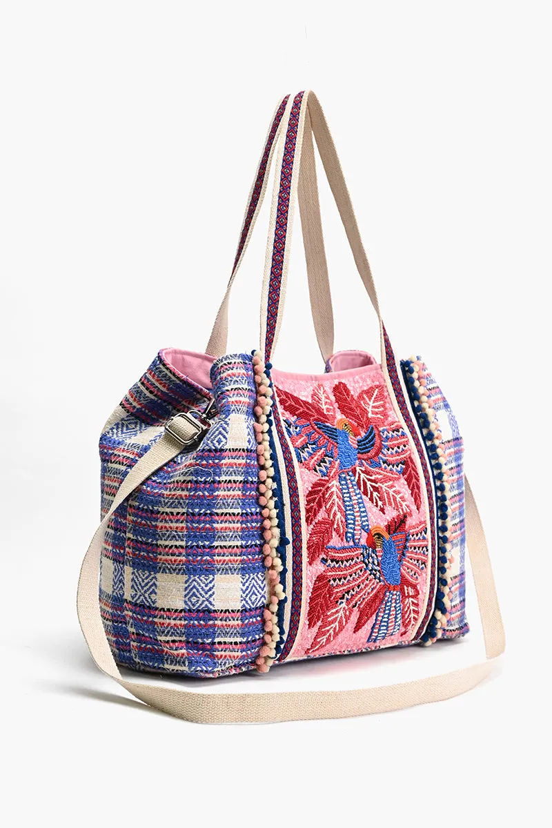 Parrot Palette Foliage Tote sold by America & Beyond product image thumbnail 3