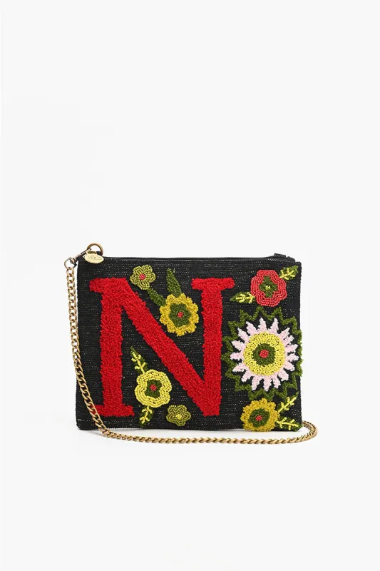 N Floral Crossbody Bag sold by America & Beyond