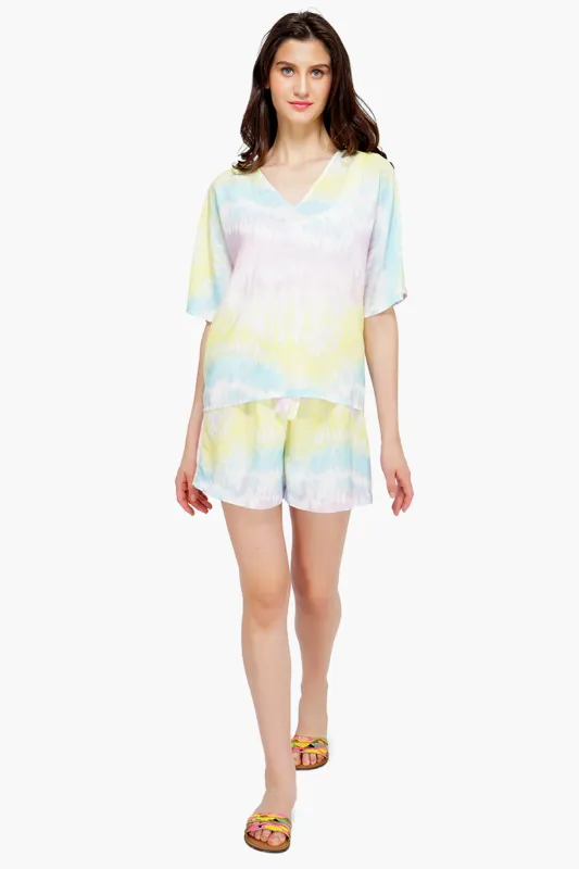 Rainbow Tie Dye Top sold by America & Beyond