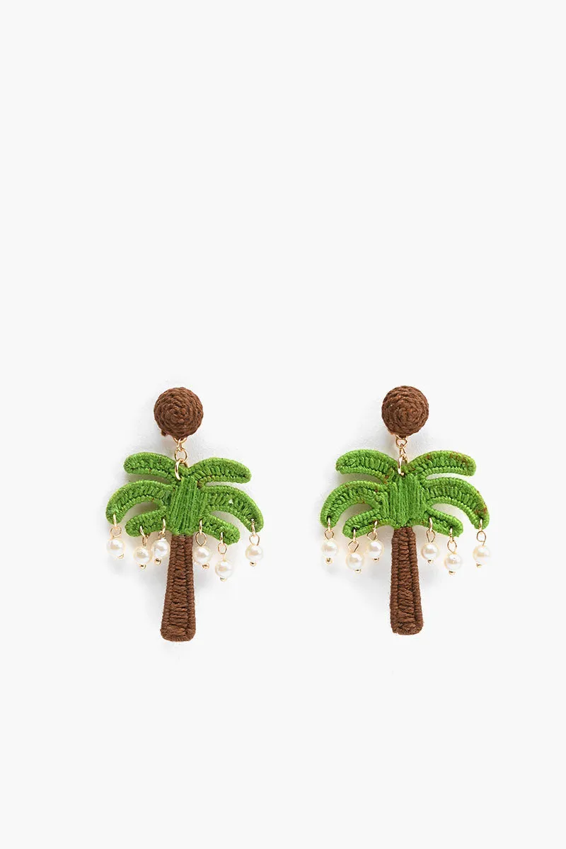 Palm Tree Earrings sold by America & Beyond