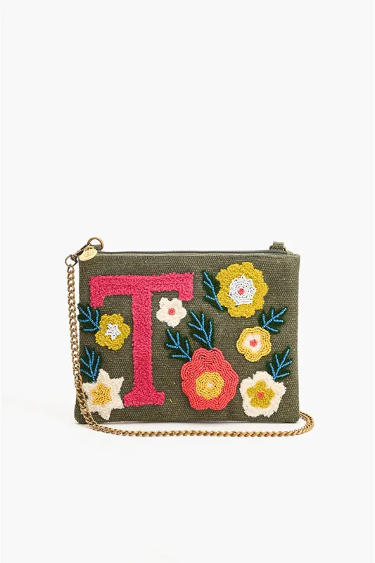 T Floral Crossbody Bag sold by America & Beyond