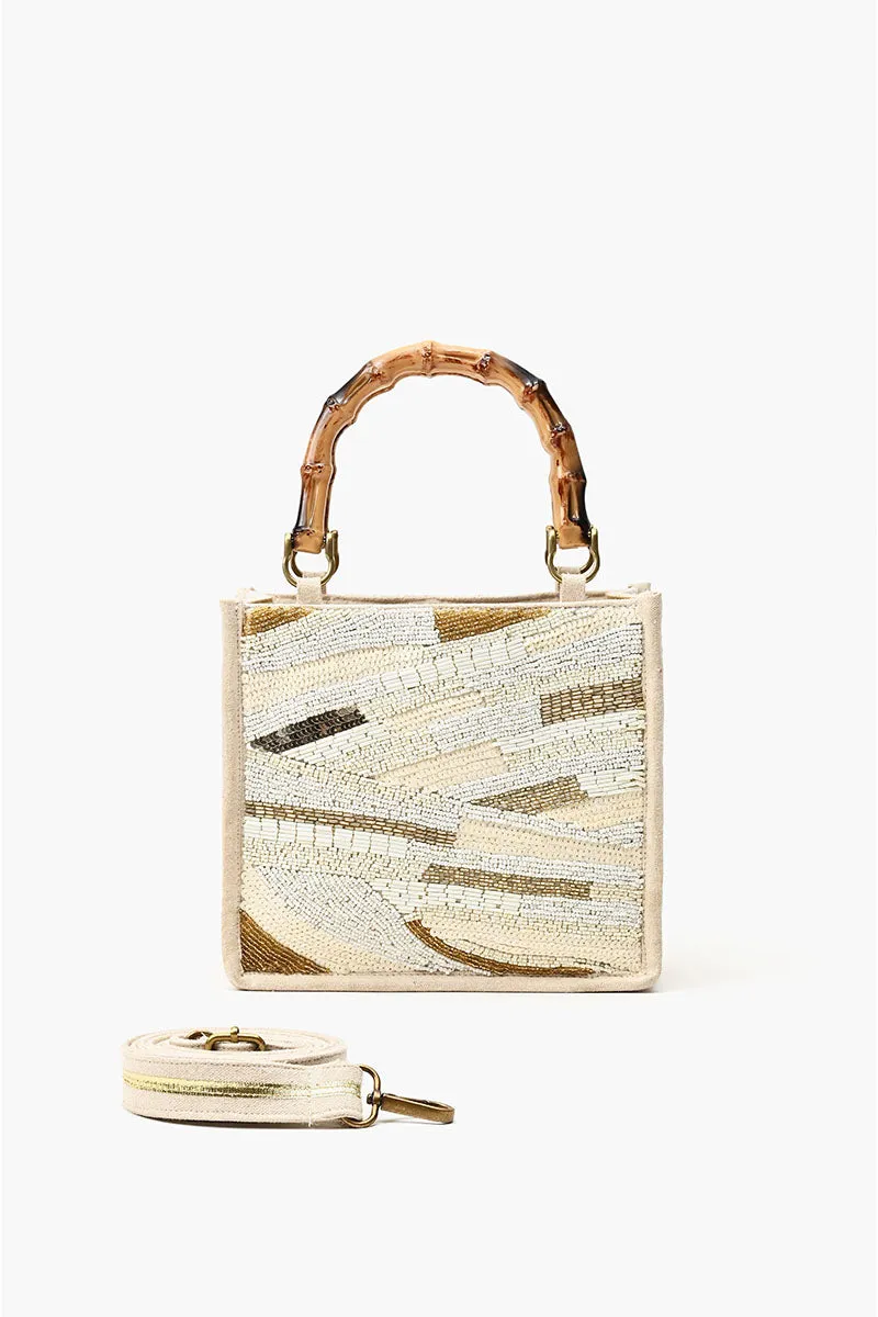 Winter White Bag sold by America & Beyond