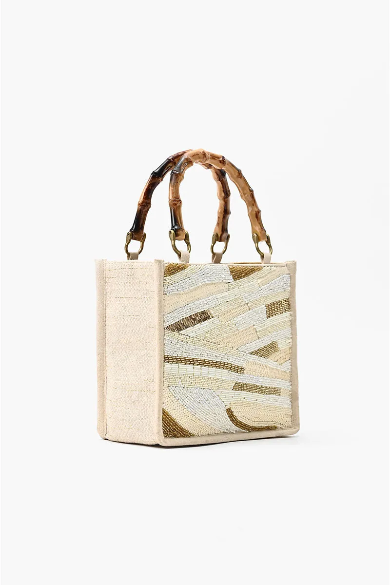 Winter White Bag sold by America & Beyond product image thumbnail 3