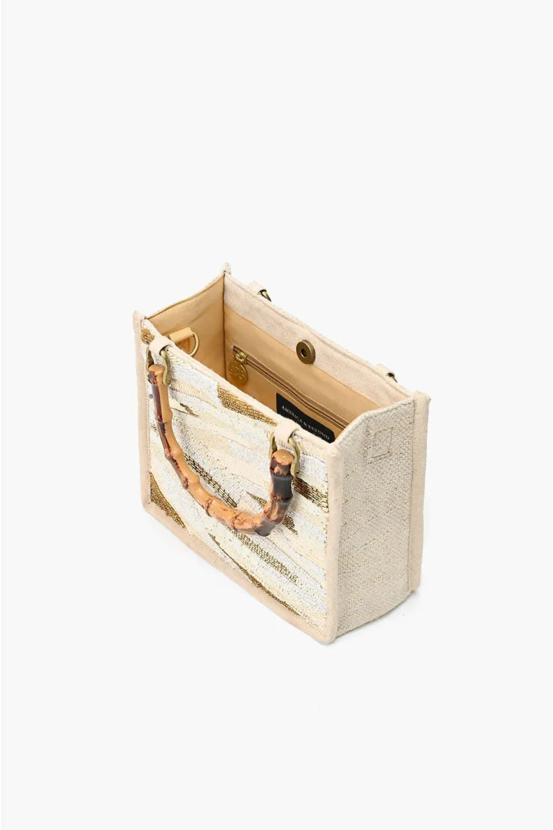 Winter White Bag sold by America & Beyond product image thumbnail 5