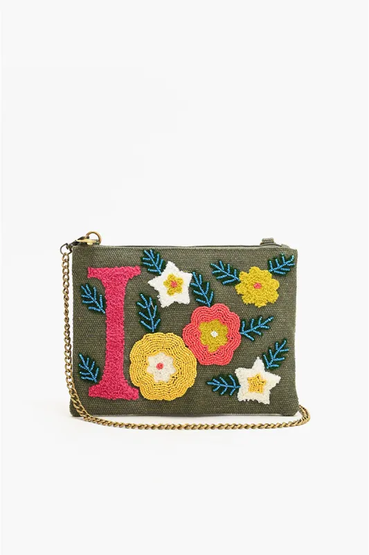 I Floral Crossbody Bag sold by America & Beyond