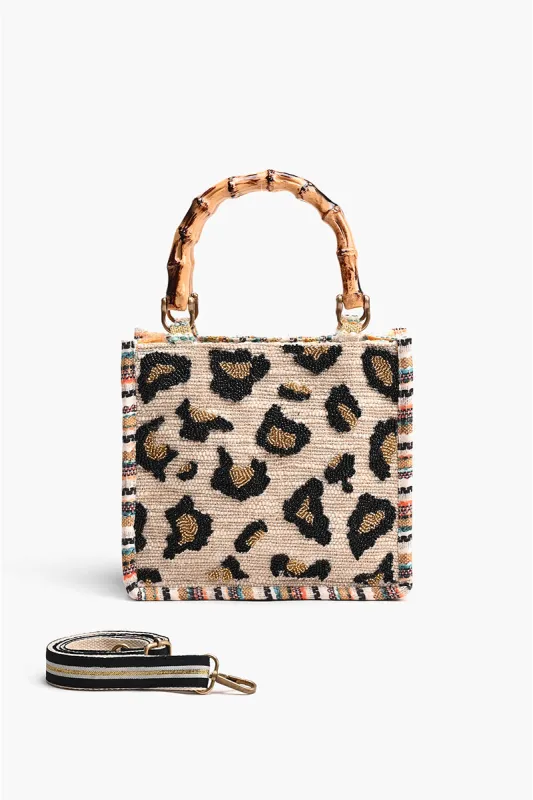Luxe Leopard Handbag sold by America & Beyond