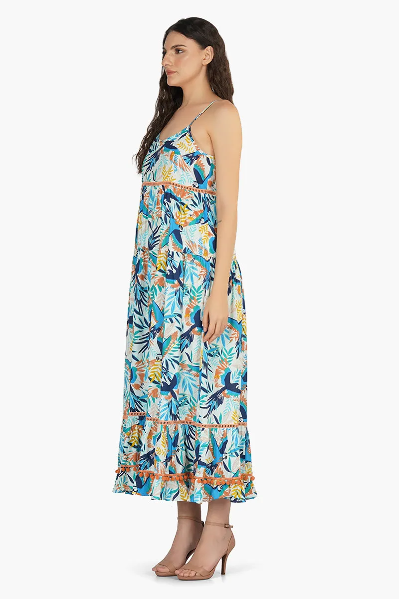 Alice Printed Maxi Dress sold by America & Beyond product image thumbnail 2