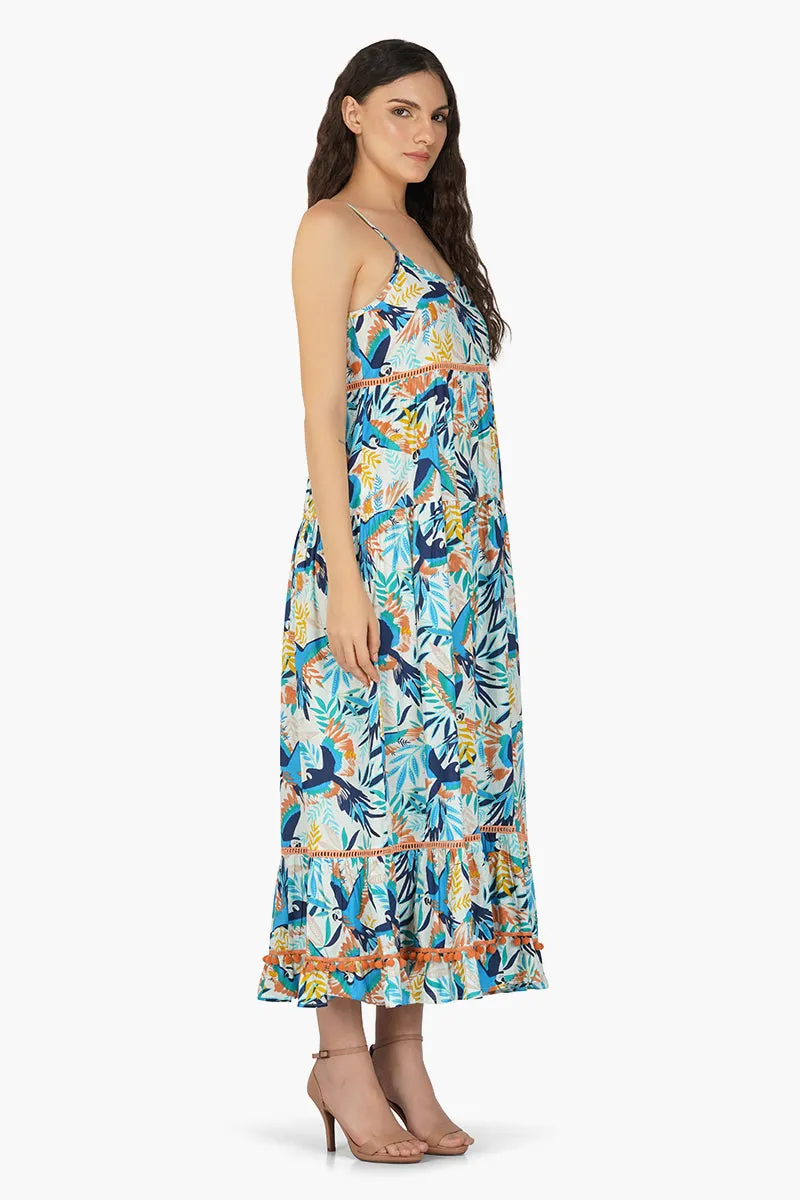 Alice Printed Maxi Dress sold by America & Beyond product image thumbnail 3