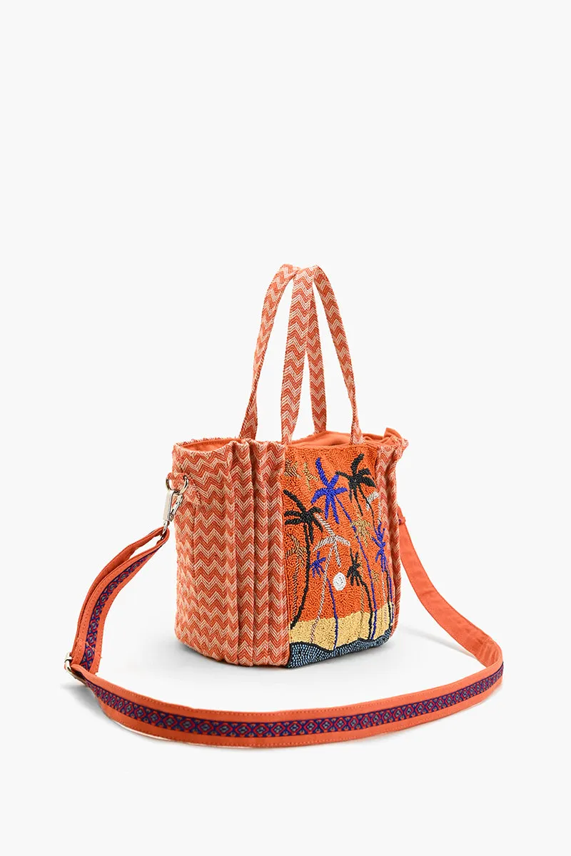 Miami Moonlit Palms Tote sold by America & Beyond product image thumbnail 3