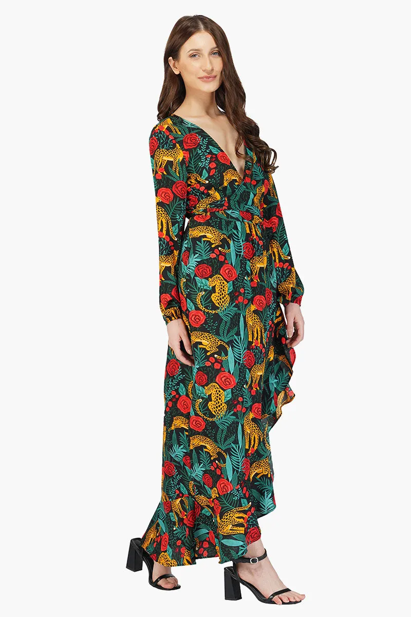 Jaguar Paradise Maxi Dress sold by America & Beyond product image thumbnail 2