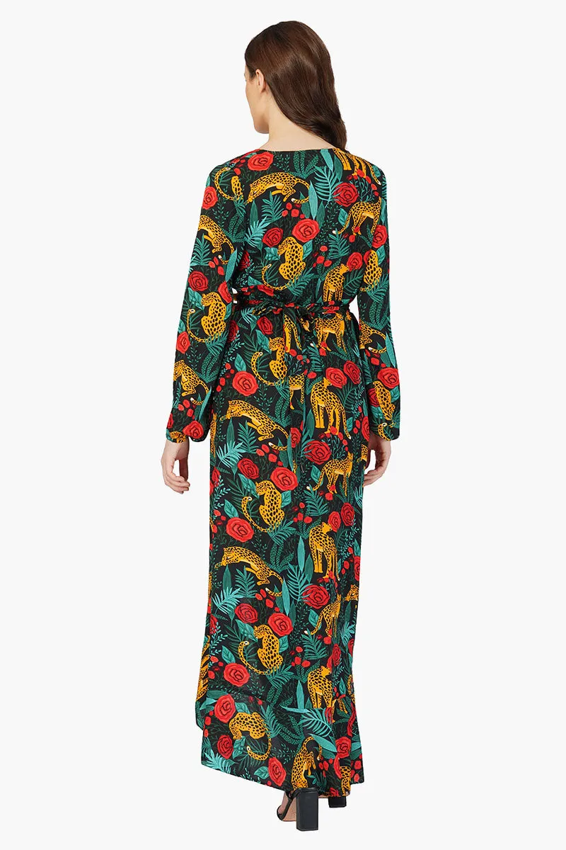 Jaguar Paradise Maxi Dress sold by America & Beyond product image thumbnail 4