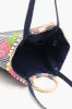 Fanciful Floral Stripe Tote sold by America & Beyond