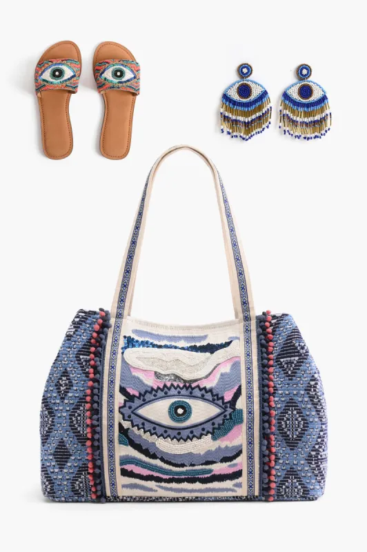 Smokey Evil Eye Set of 3 sold by America & Beyond