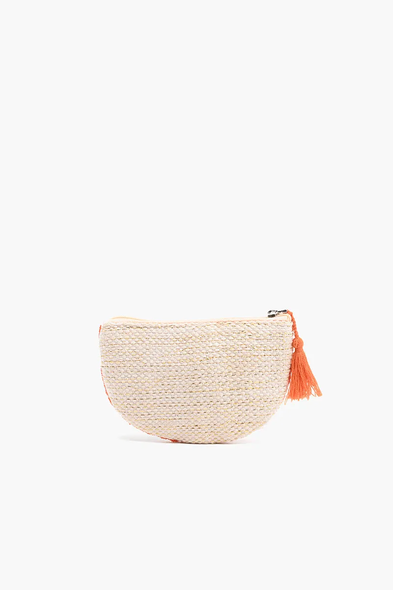 Orange Camo Embellished Crossbody Pouch with Coin Pouch sold by America & Beyond product image thumbnail 5