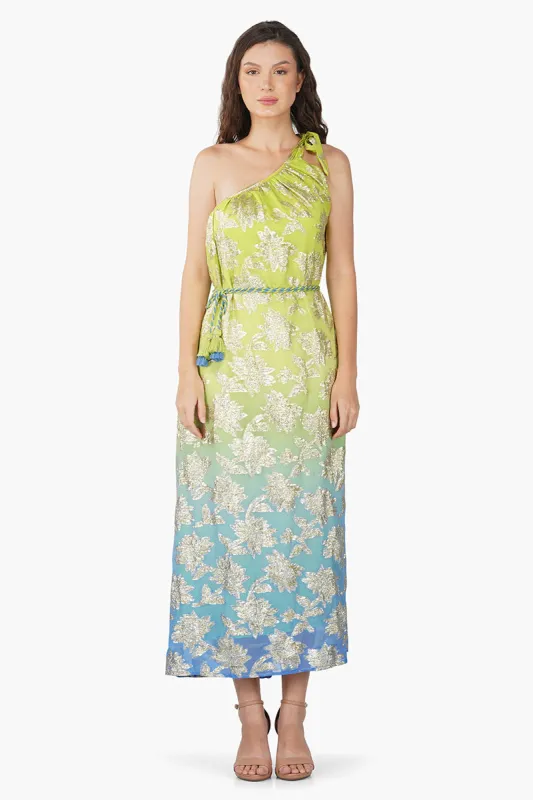 Summer June One Shoulder Lurex Dress sold by America & Beyond