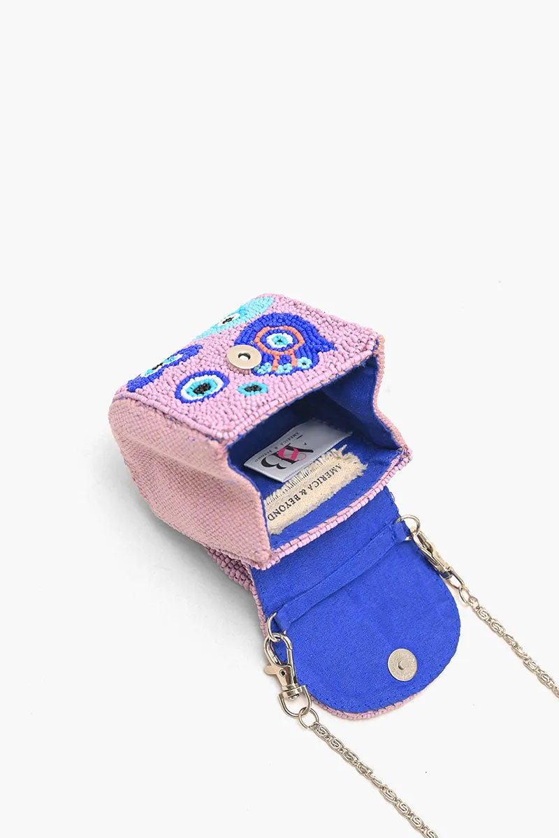 Butterfly Blues Mini Bag sold by America & Beyond product image thumbnail 4