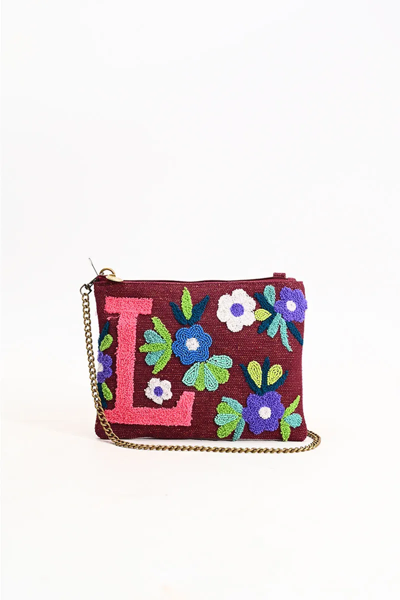 L Floral Crossbody Bag sold by America & Beyond