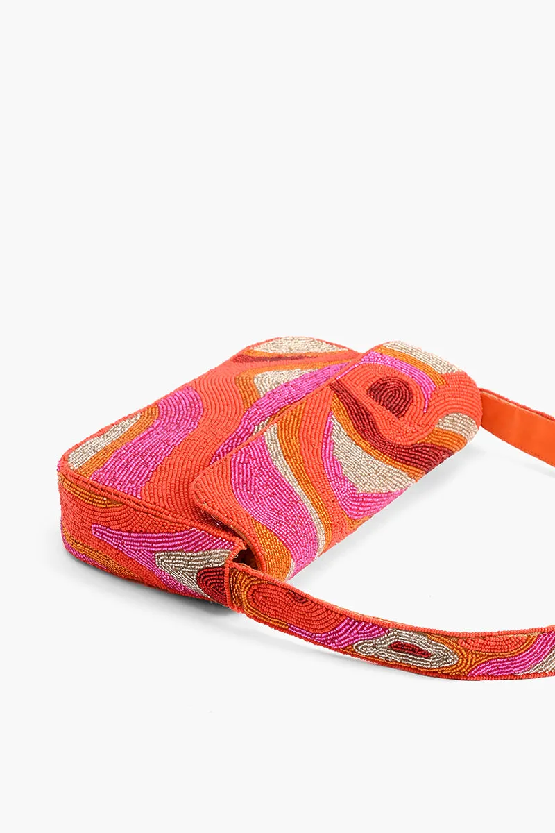 Golden Poppy Embellished Shoulder Bag sold by America & Beyond product image thumbnail 4