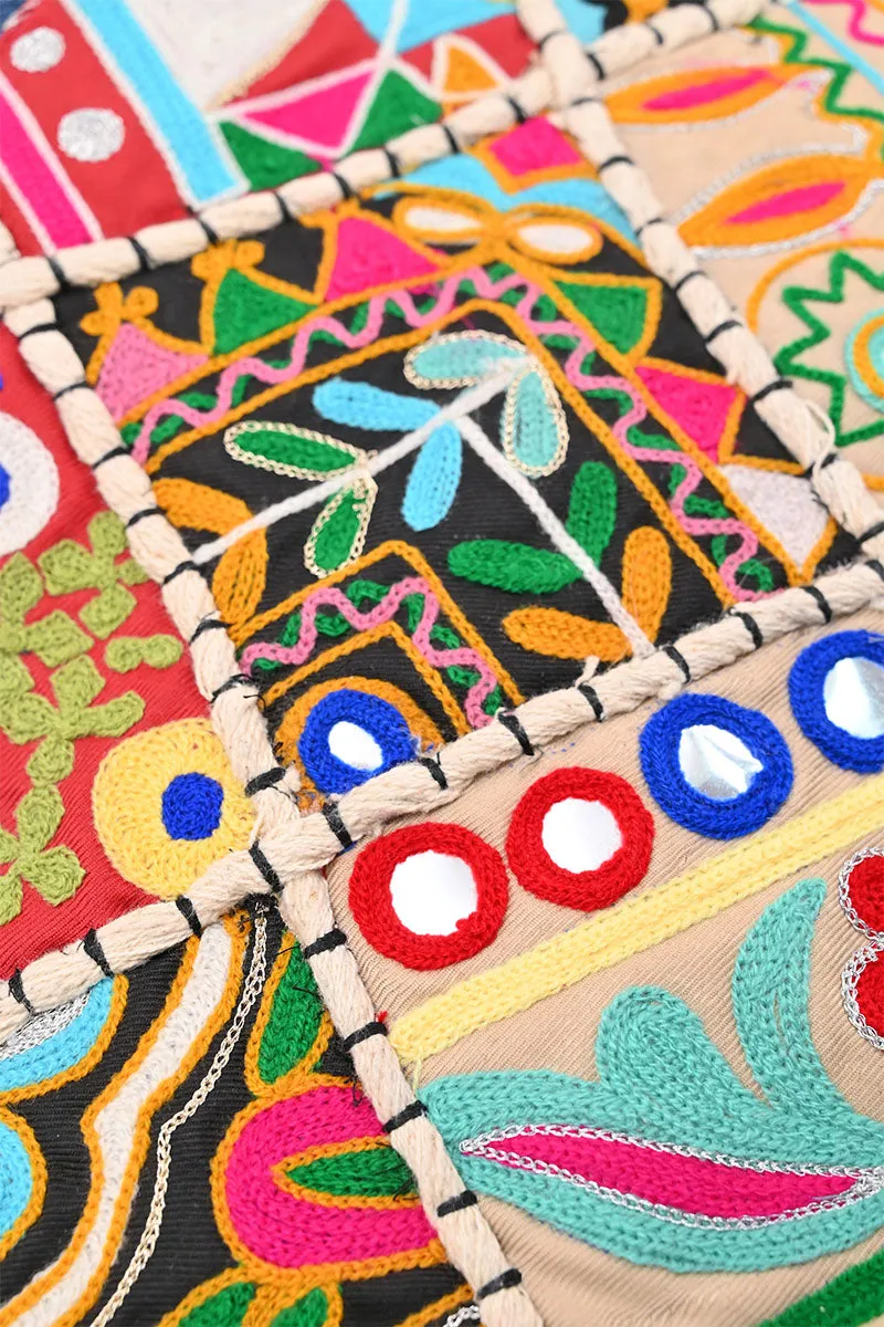 Glamorous Embellished Traveler with Crossbody-Denim sold by America & Beyond product image thumbnail 2