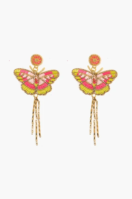 Elegant Butterfly Earrings sold by America & Beyond