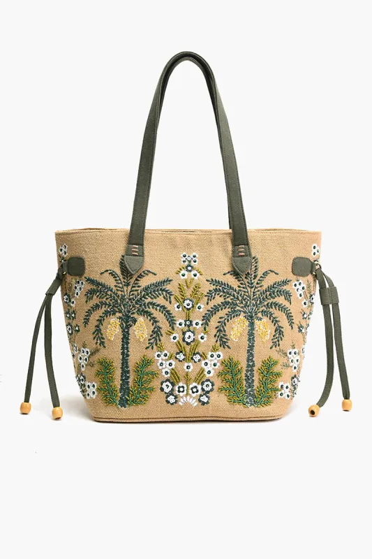 Desert Oasis Drawstring Tote sold by America & Beyond